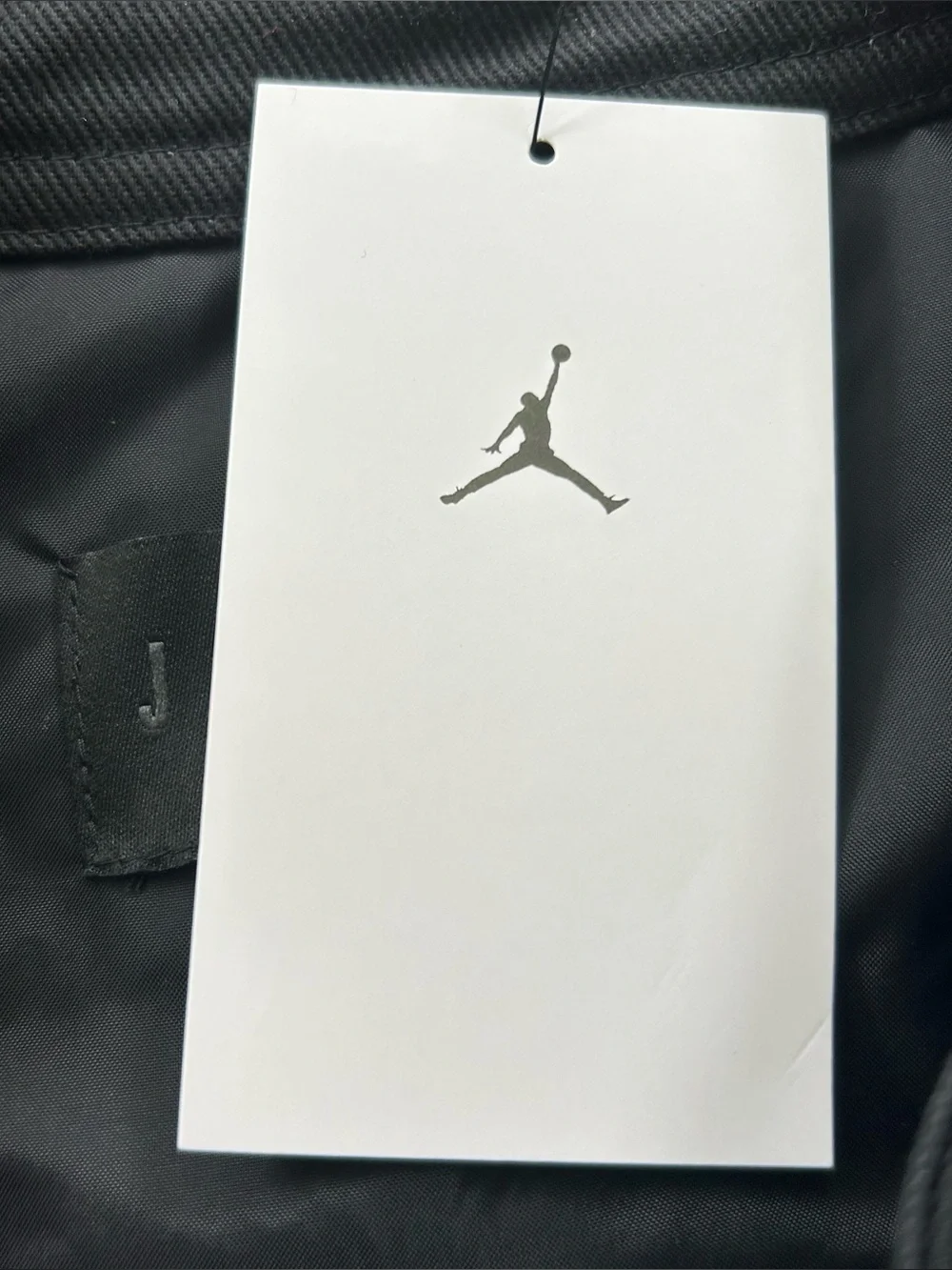 Nike Air Jordan Brooklyn Motorsport Jackets Black Mens Size Medium HV1048-010